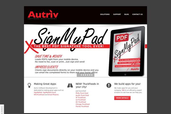 Maxima theme site design template sample
