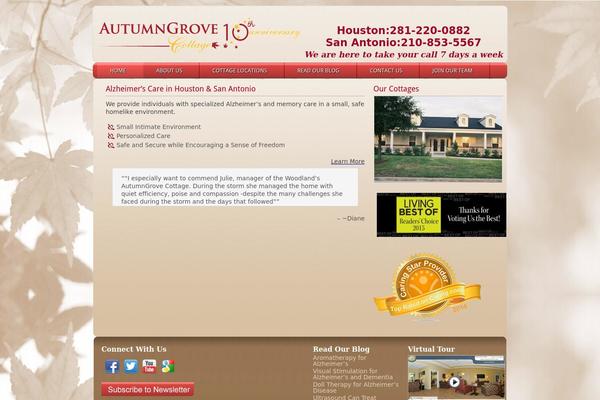 Enterprise theme site design template sample