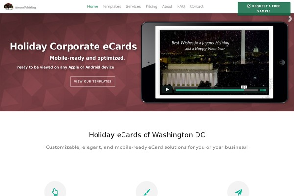 Raw theme site design template sample
