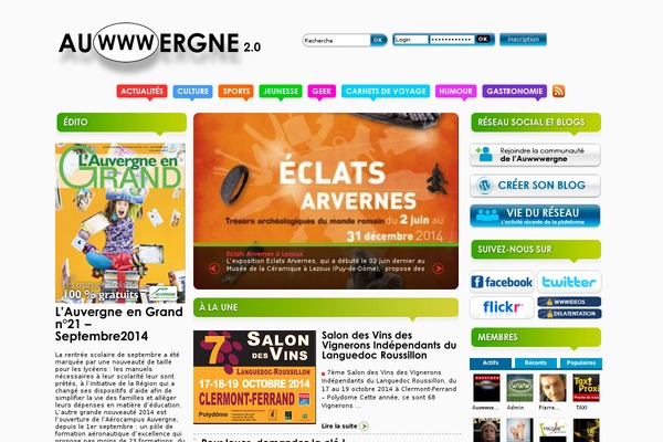 auwwwergne.com site used Advance-blog