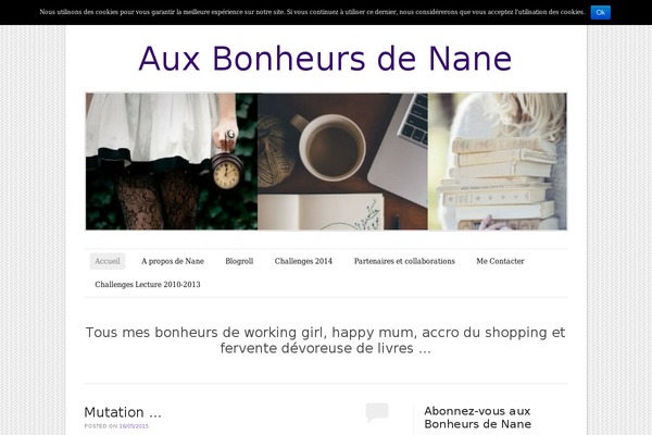 auxbonheursdenane.com site used Forever