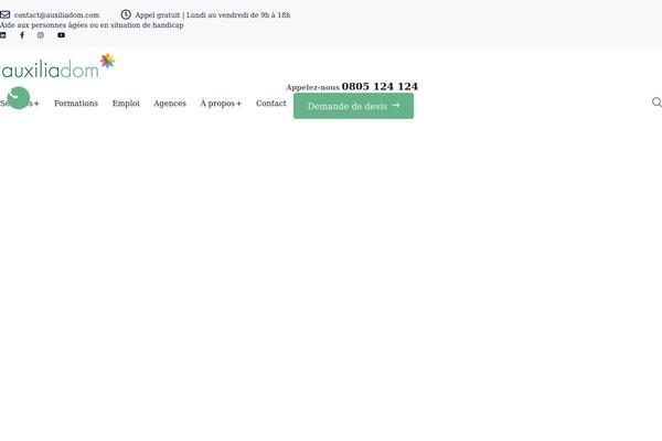 Site using Themesflat-elementor plugin