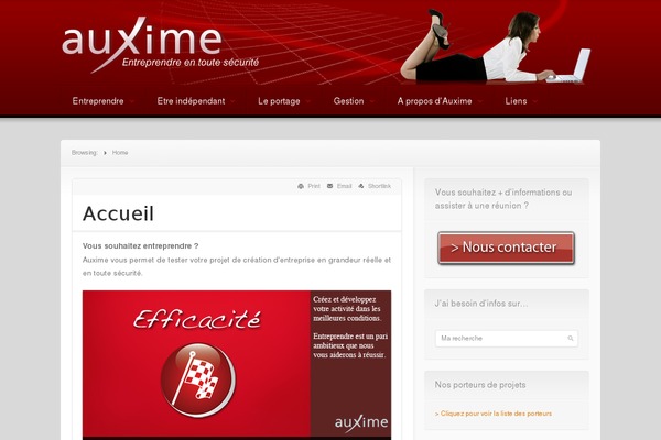 Specular-child theme site design template sample
