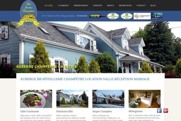 Anchor theme site design template sample
