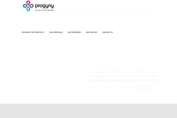 auxogyn.com site used Progyny