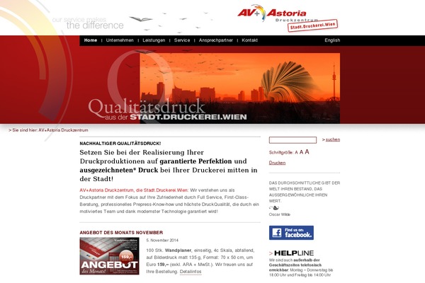 Astoria theme site design template sample