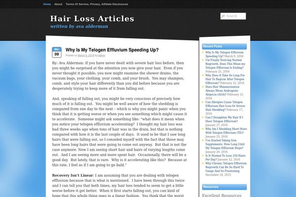 Sonar theme site design template sample