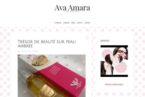 BuzzBlog theme site design template sample