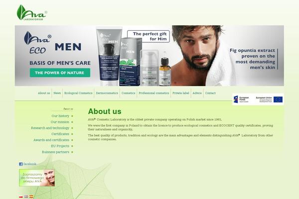 ava-laboratorium.pl site used Ava