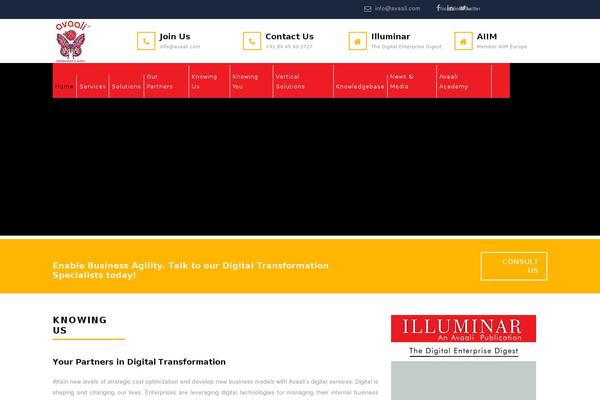 Structure theme site design template sample