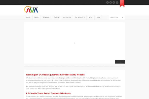Shoutbox theme site design template sample