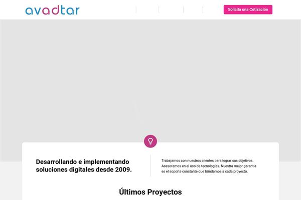 Site using Social Icons plugin