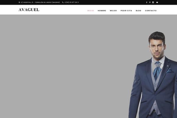 Kloe theme site design template sample