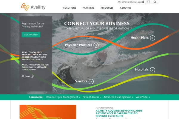 availity WordPress theme, websites list used availity theme availity theme websites examples