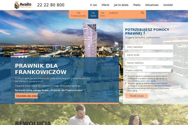 availo.pl site used Availo
