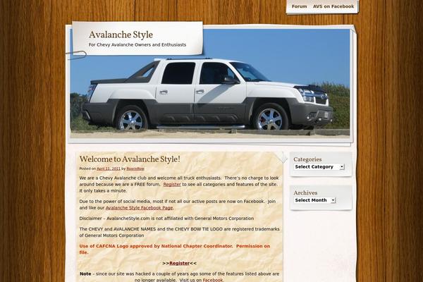 Adventure Journal theme site design template sample