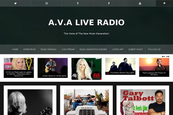 Awaken theme site design template sample