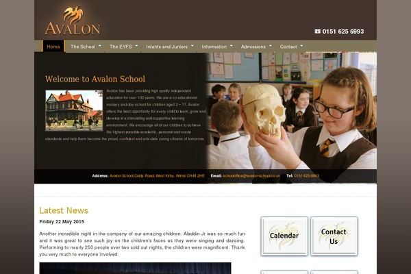 Default theme site design template sample