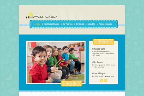 Dreamy theme site design template sample