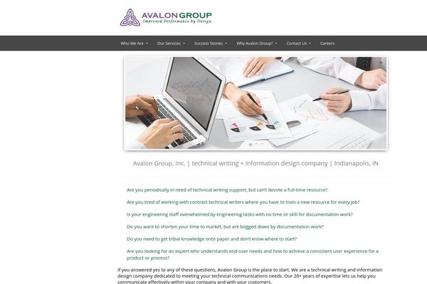 SmartGroup theme site design template sample
