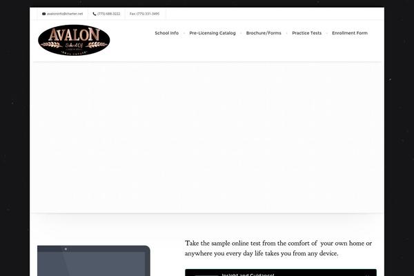 Maleo theme site design template sample