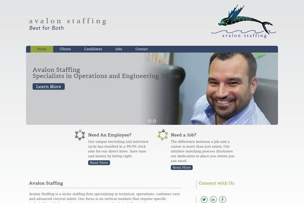 avalonstaffing.com site used Augustus
