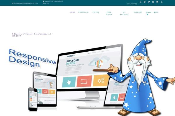 Stained Glass theme site design template sample