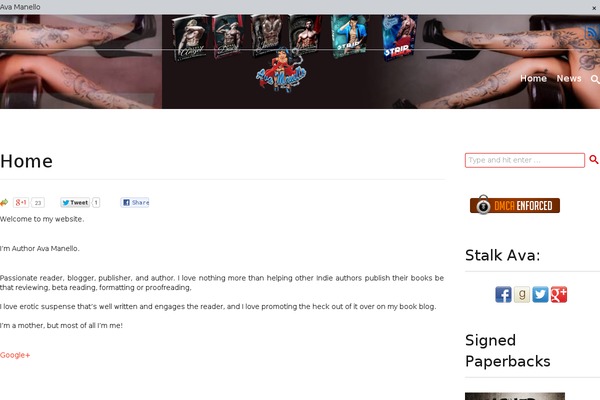 Tidy theme site design template sample