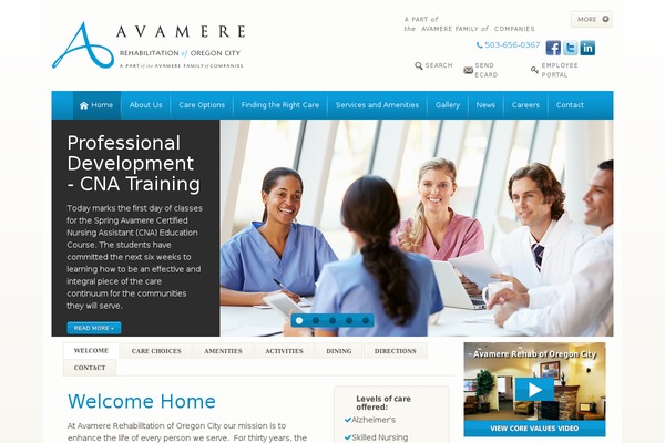 Community theme site design template sample