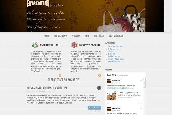 Accentbox theme site design template sample