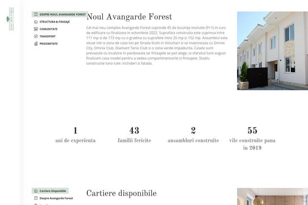 Kastell theme site design template sample