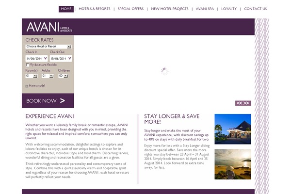 avanihotels WordPress theme, websites list used avanihotels theme avanihotels theme websites examples