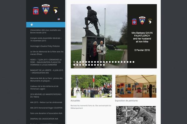 Spark theme site design template sample