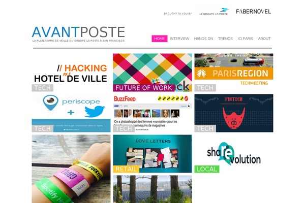 avant-poste.fr site used matrix