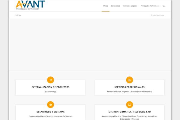 Enfold theme site design template sample