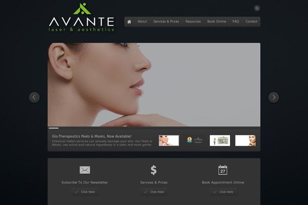 Duotive Fortune theme site design template sample