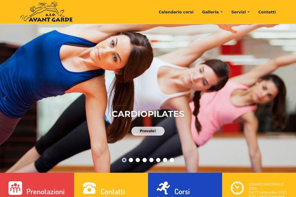 Site using Wonster-classes-schedule-symetrio plugin