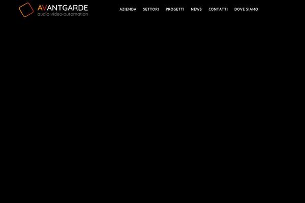 Avantgarde theme site design template sample