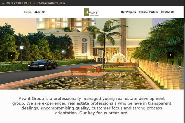 avantinfra.com site used Bainbridge