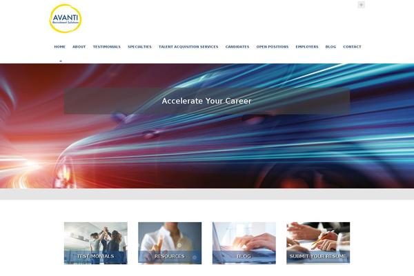 Hyperion theme site design template sample