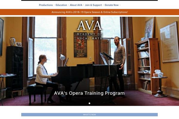 avaopera.com site used Ava2016