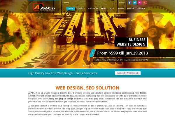 Site using AutoGrid plugin