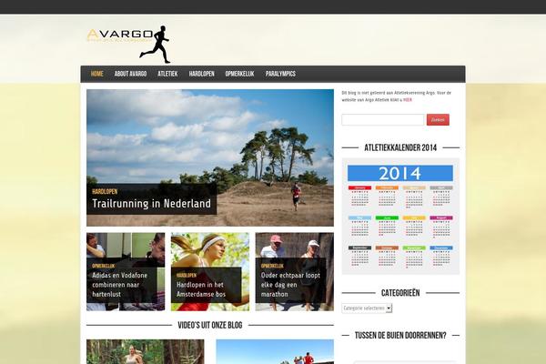Morning theme site design template sample