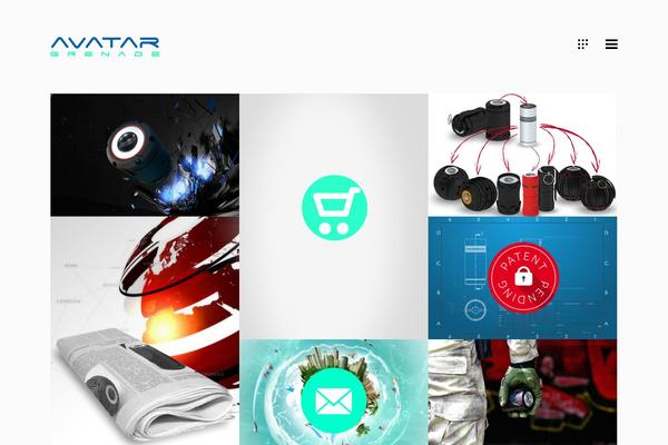 KON/CEPT theme site design template sample