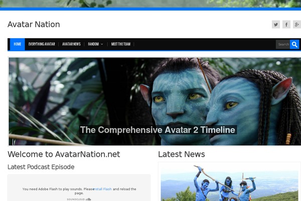 Site using Audio Player plugin