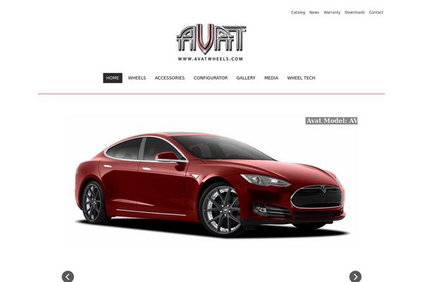 Afternight theme site design template sample