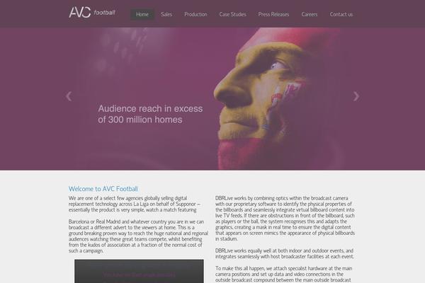 avcfootball.com site used Envisiontheme