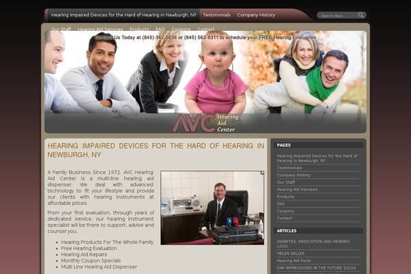 Evening Shade theme site design template sample