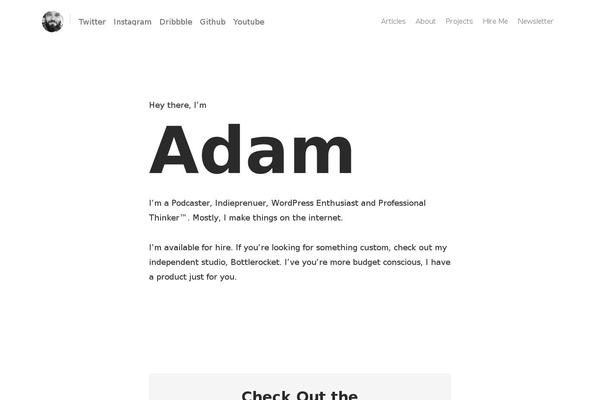 Site using WP Bookmarks plugin