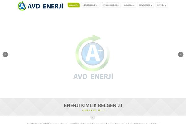 GREEN EYE theme site design template sample